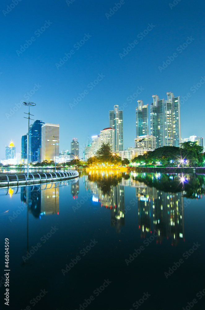 Fototapeta premium Bangkok cityscape