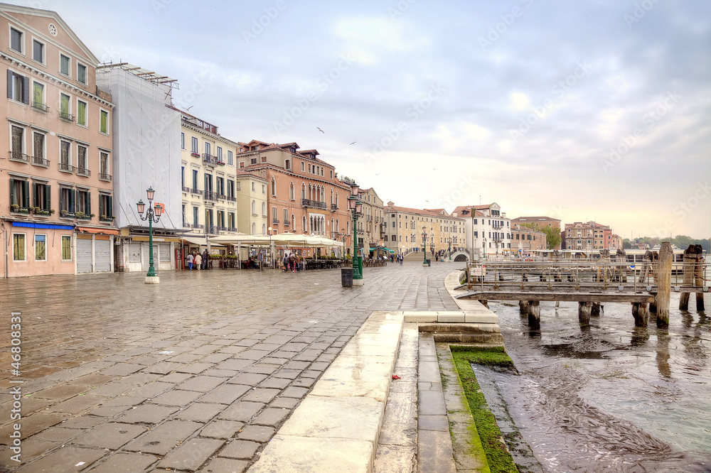 Riva degli Schiavoni. Embankment. Venice