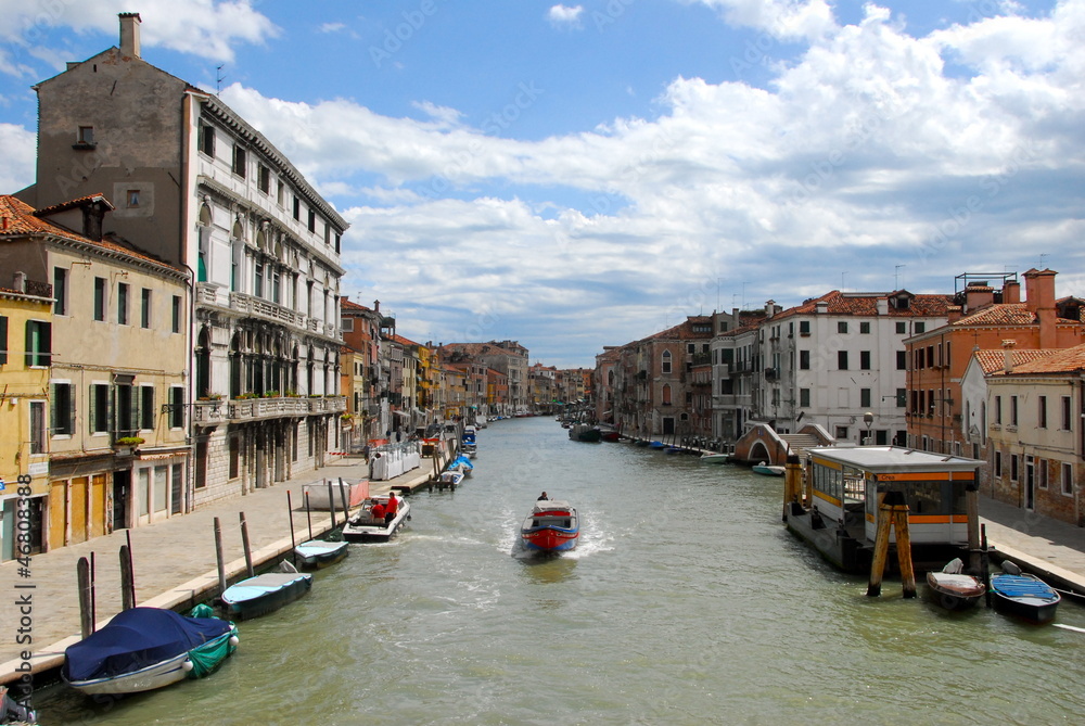 canal du Cannareggio à Venise