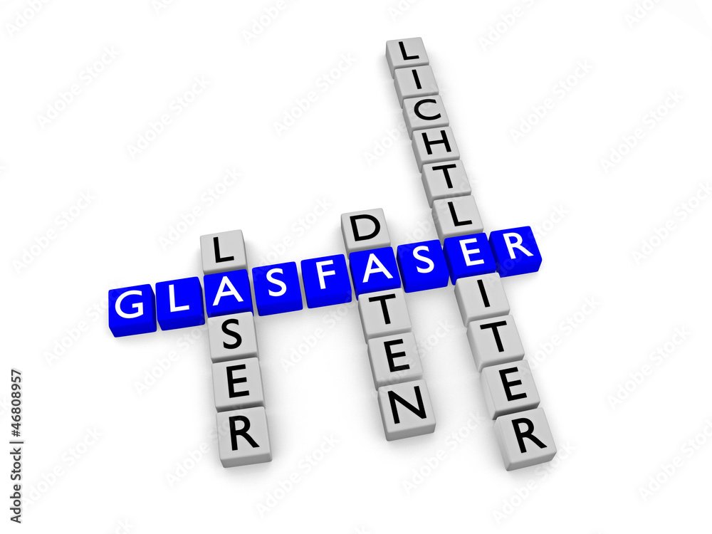 Glasfaser_Begriffserklärung - 3D Glasfaser_Begriffserklärung - 3D