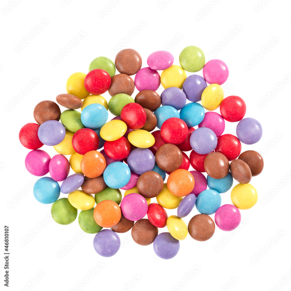 Colorful chocolate
