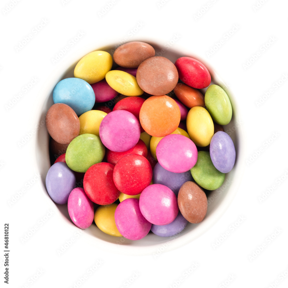 Colorful chocolate Colorful chocolate