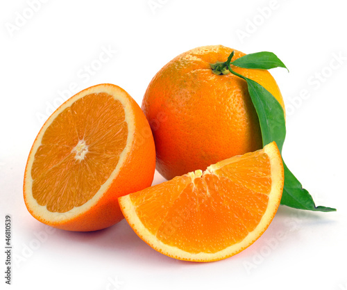 Orange with segments