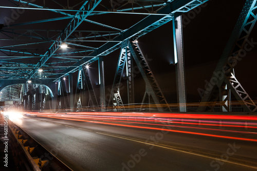 Torun bridge at night
