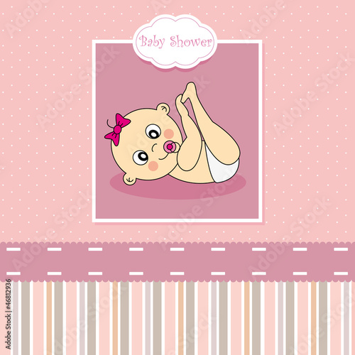 Anuncio nacimiento bebe niña