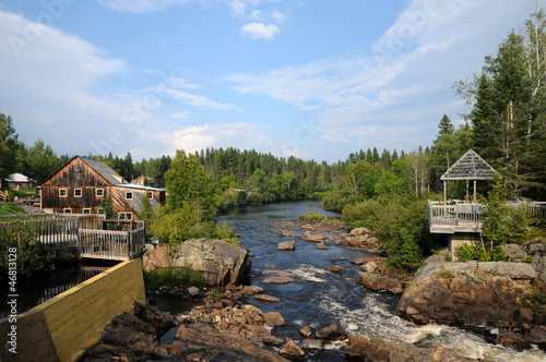 Quebec, le Moulin des Pionniers in La Dore photo