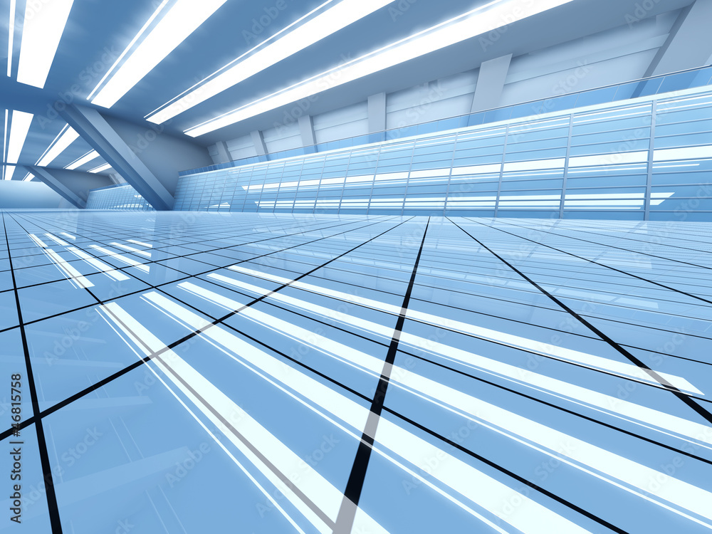Obraz premium Flughafen Architektur