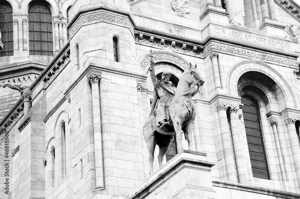 Sacre coeur Cathedral - Paris, detail