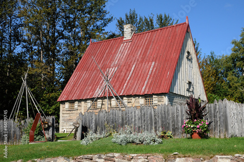 Quebec, Poste de Traite Chauvin Tadoussac photo