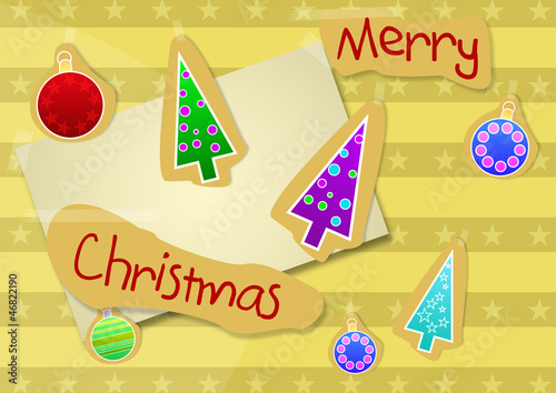 Merry Christmas vector