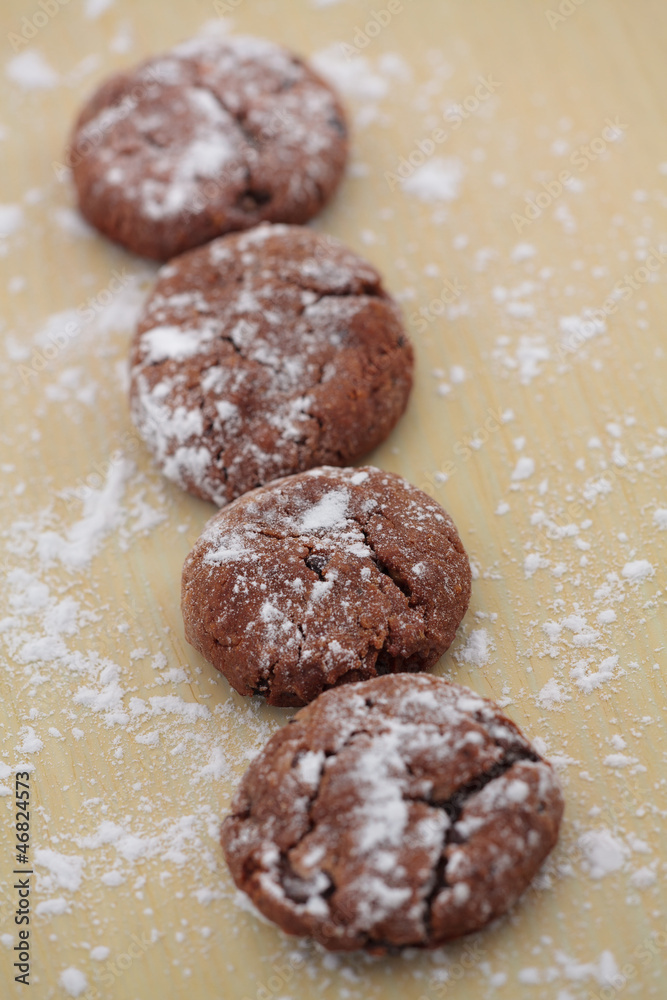 brown cookies on table brown cookies on table