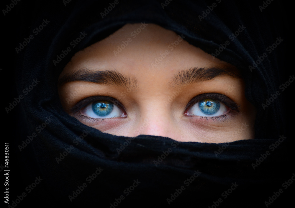 behind blue eyes Beautiful - a Royalty Free Stock Photo from Photocase