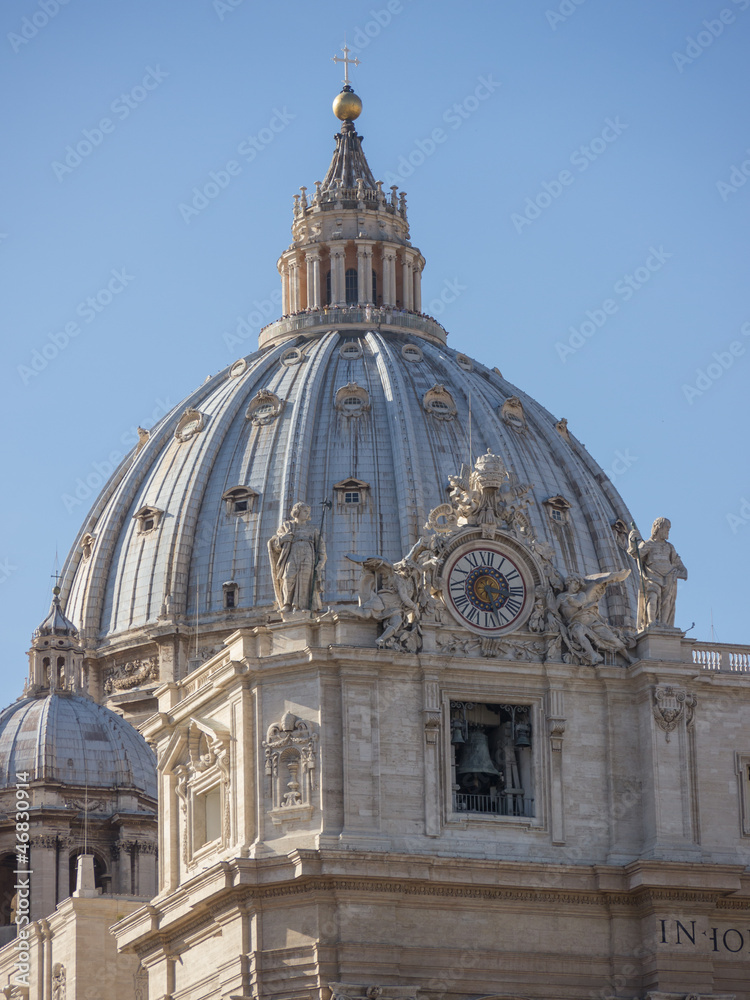 Roma, basilica di S. Pietro (veduta)