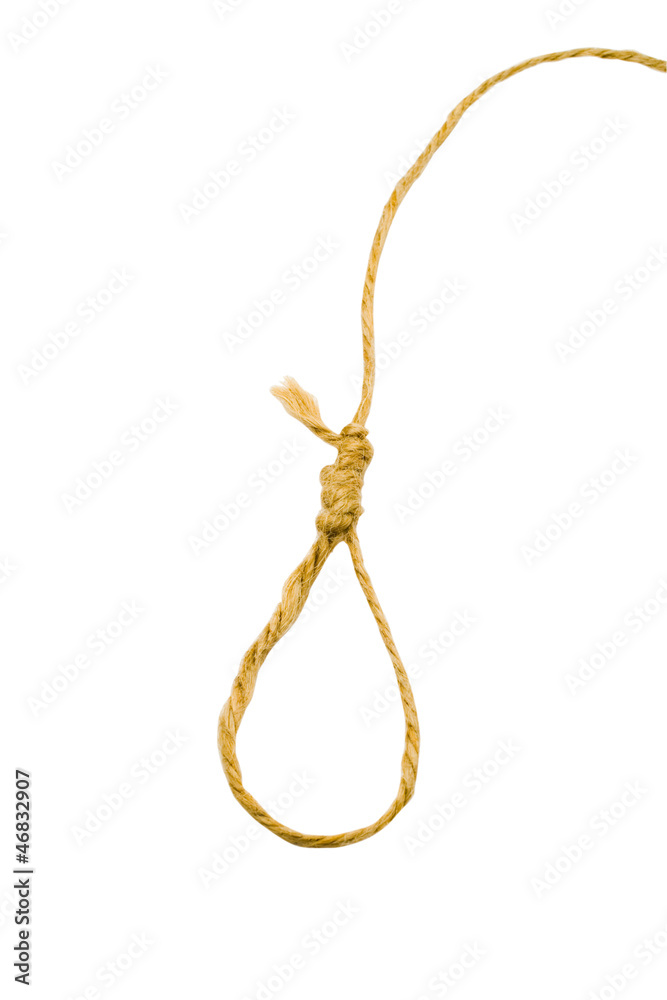Noose of twine Noose of twine