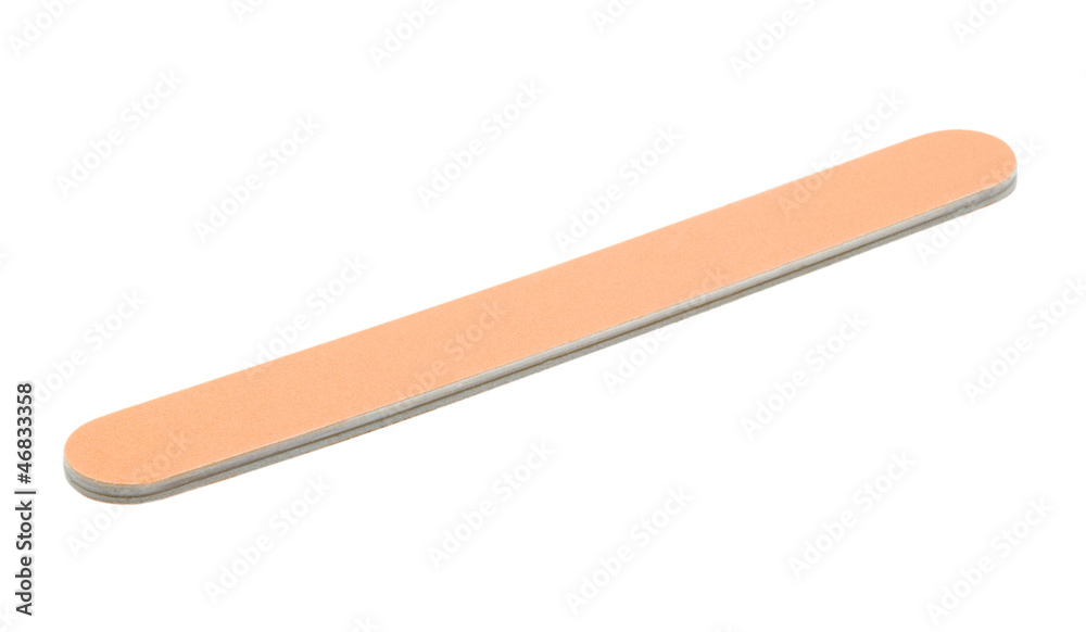 Orange nail file Orange nail file