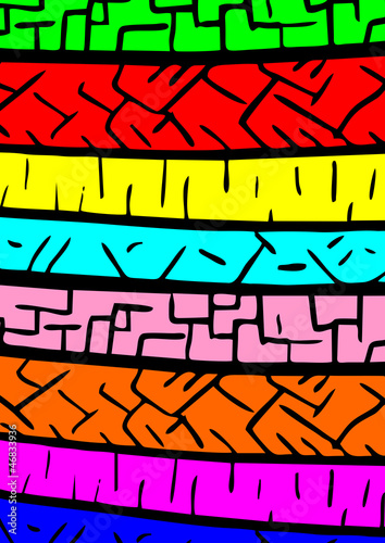 Color fashion art