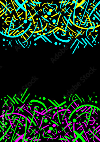 Creative color lines wallpaper