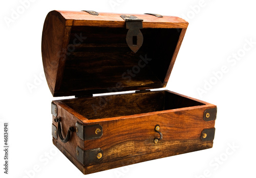 Open chest box photo