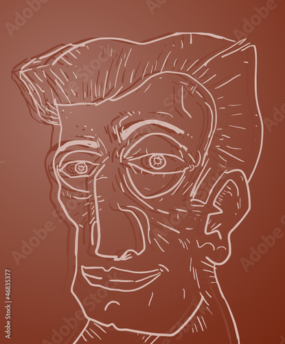 Art face draw