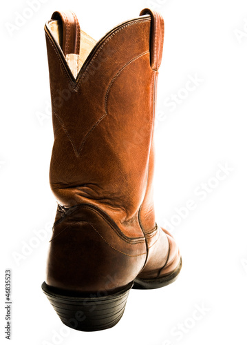 One cowboy boot