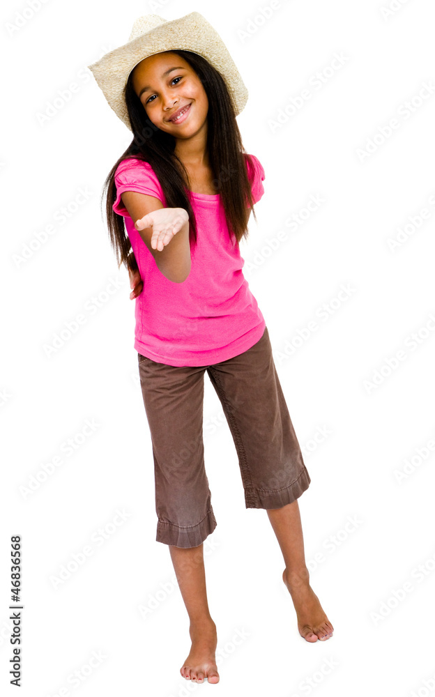 Child posing
