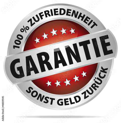 GARANTIE - 100% Zufriedenheit - sonst Geld zurück