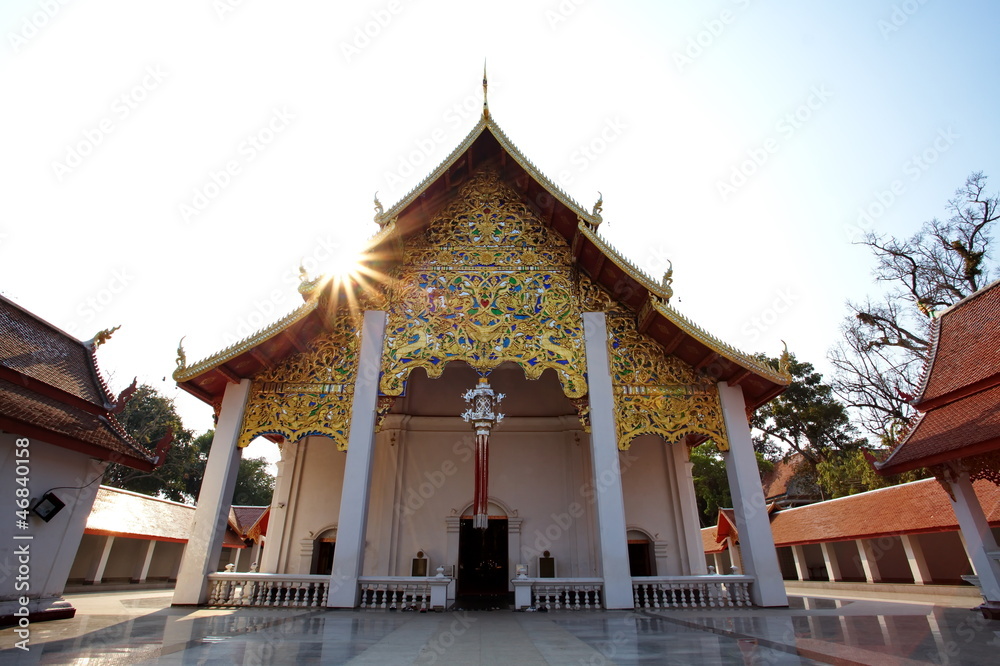 Buddha temple at phayao, Thailand
