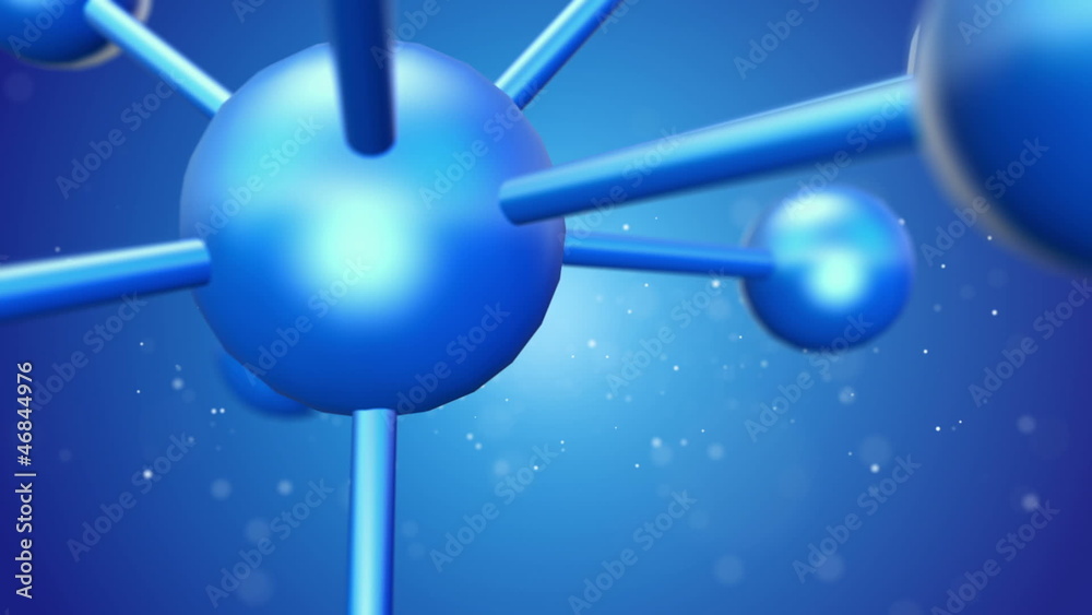 Abstract form , rotation in a looped Abstract form , rotation in a looped