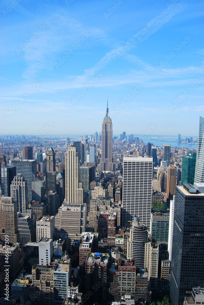 Empire State Building et Manhattan