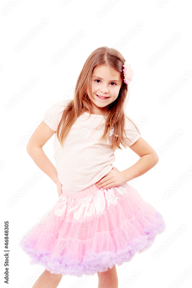 Kleine freche Dame Kleine freche Dame