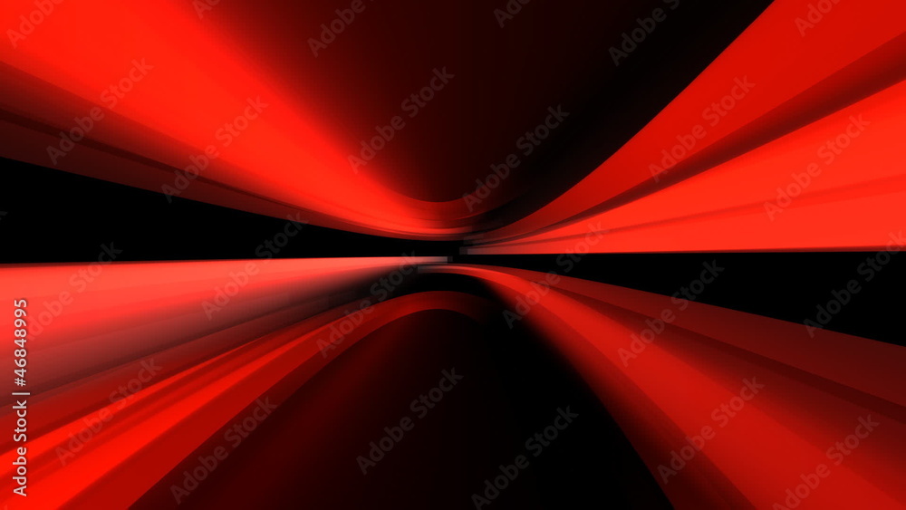 Red Lights Flowing Abstract Video Background Red Lights Flowing Abstract Video Background