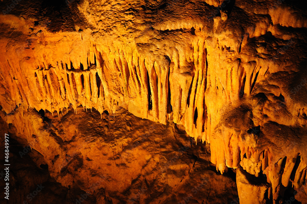 Fototapeta premium Biserujka cave, Krk island, Croatia
