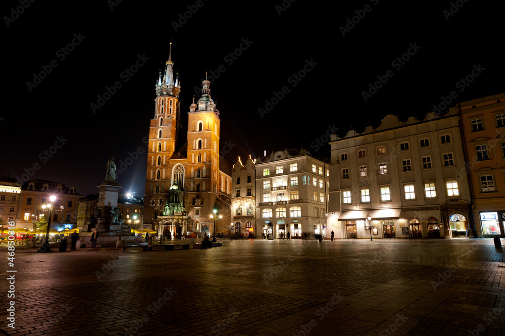 Saint Mary's church in Krakow, Poland
