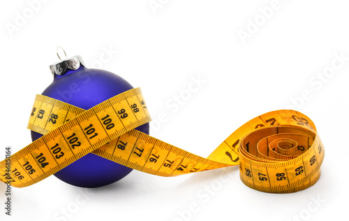 Christmas Bauble tape measure