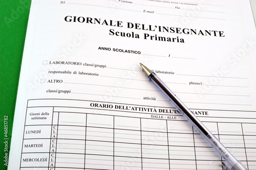 Giornale dell'insegnante photo