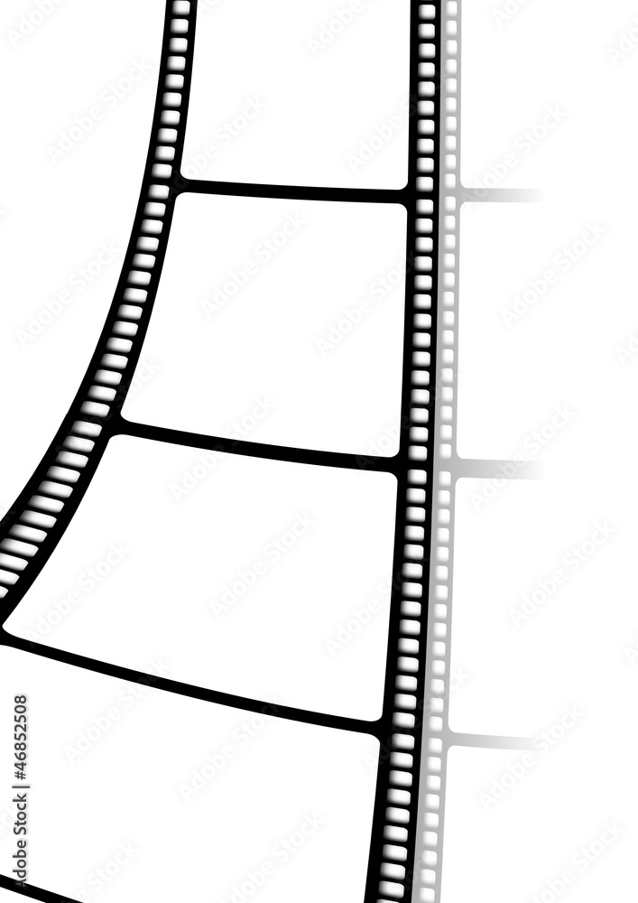 Fototapeta premium Film reel background