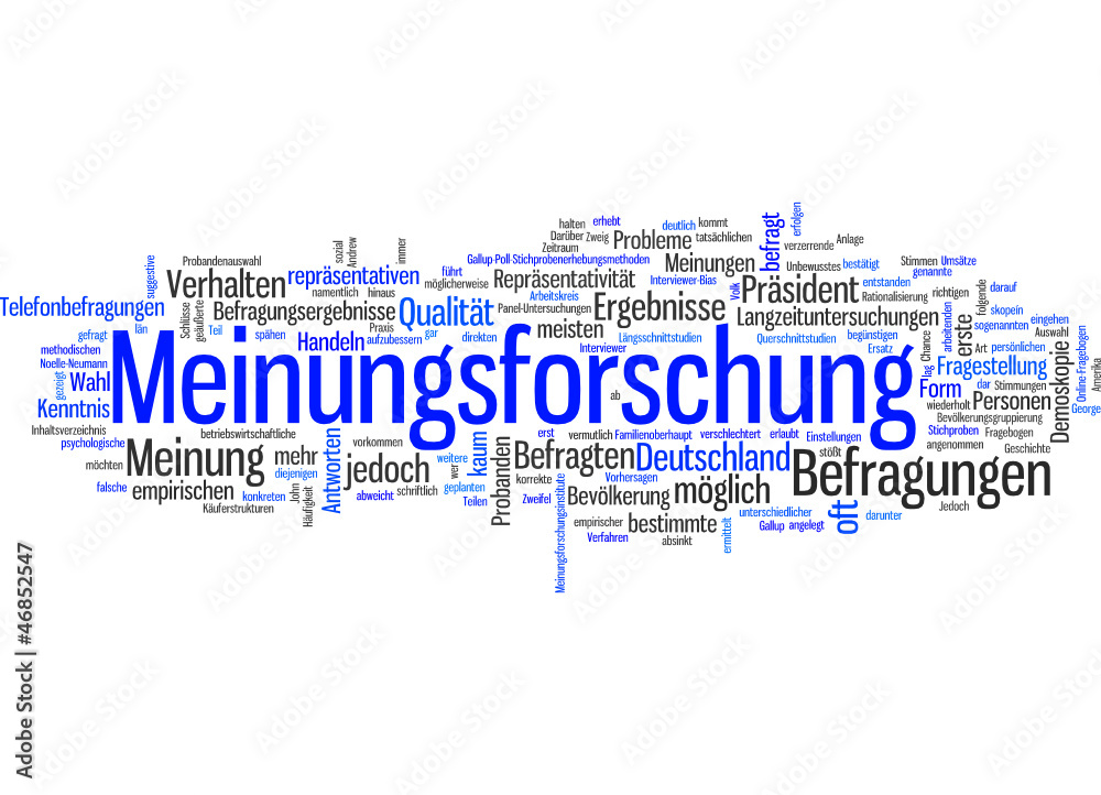 Meinungsforschung Meinungsforschung