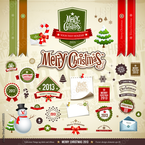 Merry Christmas collections design