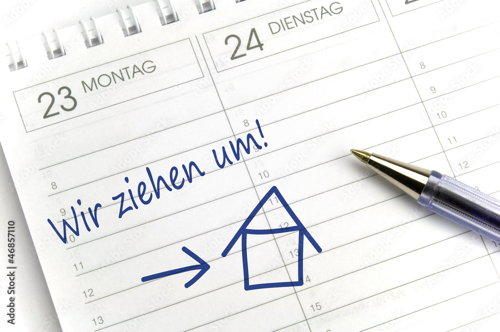 Wir ziehen um Wir ziehen um