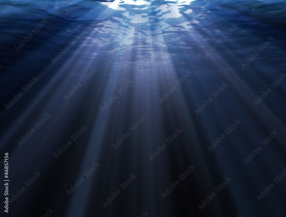 Fototapeta ocean światła