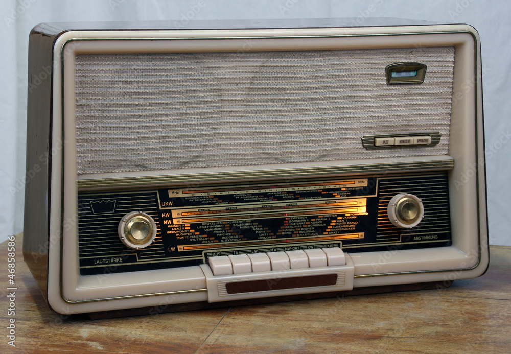 Fototapeta premium Altes Radio