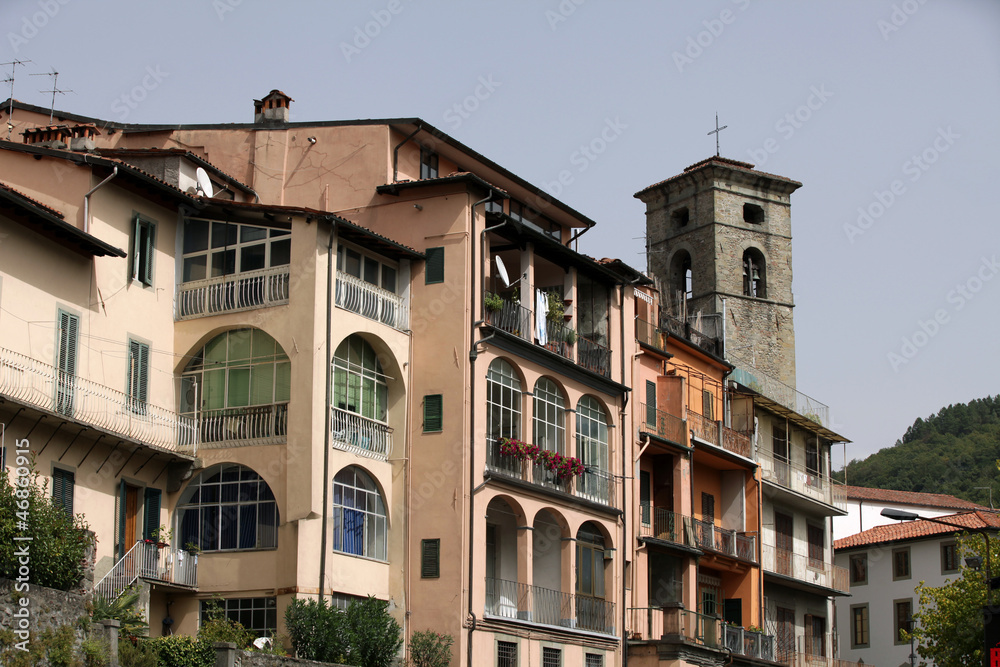 Castelnuovo di Garfagnana .Tuscany, Italy