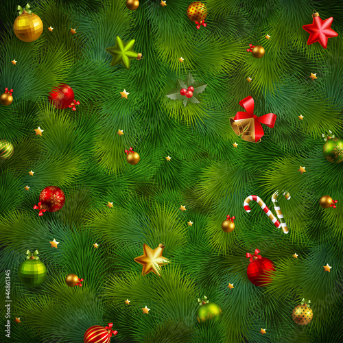 Christmas fir tree texture