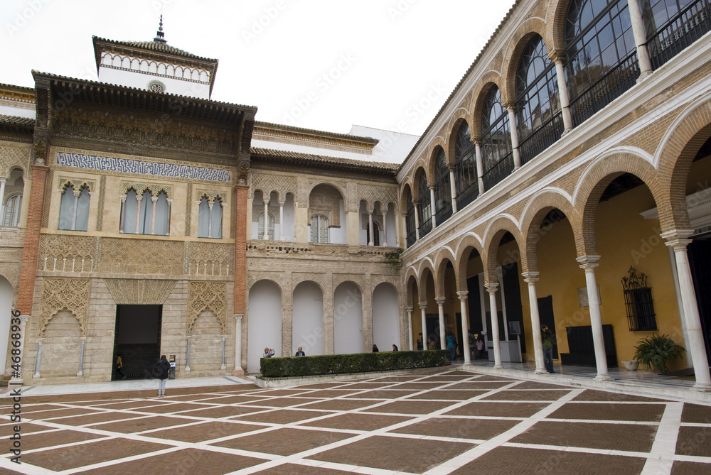 Peter of Castile's Palace in the Alcazar of Seville