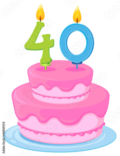 a birthday cake