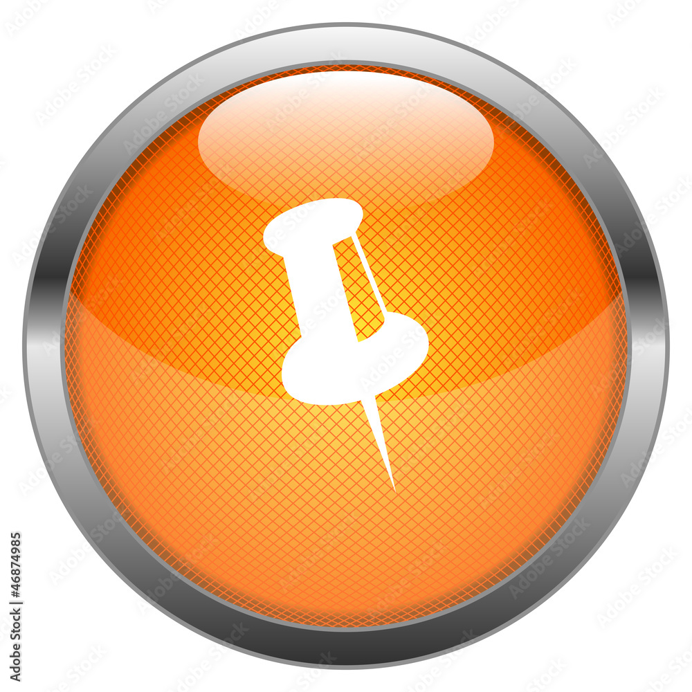 Vector Button Pin Vector Button Pin