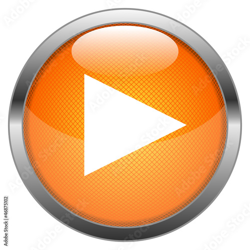 Vector Button Play