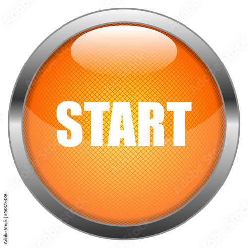 Vector Button Start