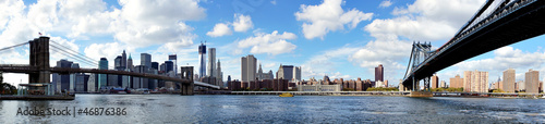 Panoramic view of Manhattan