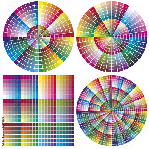 Color charts for calibration and printing business